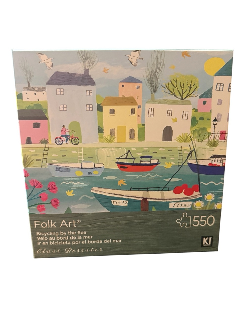 Puzzles- KI Brand- Folk Art & Camping Collection- 300/550 Pieces- Large Pieces - Picture 3 of 10